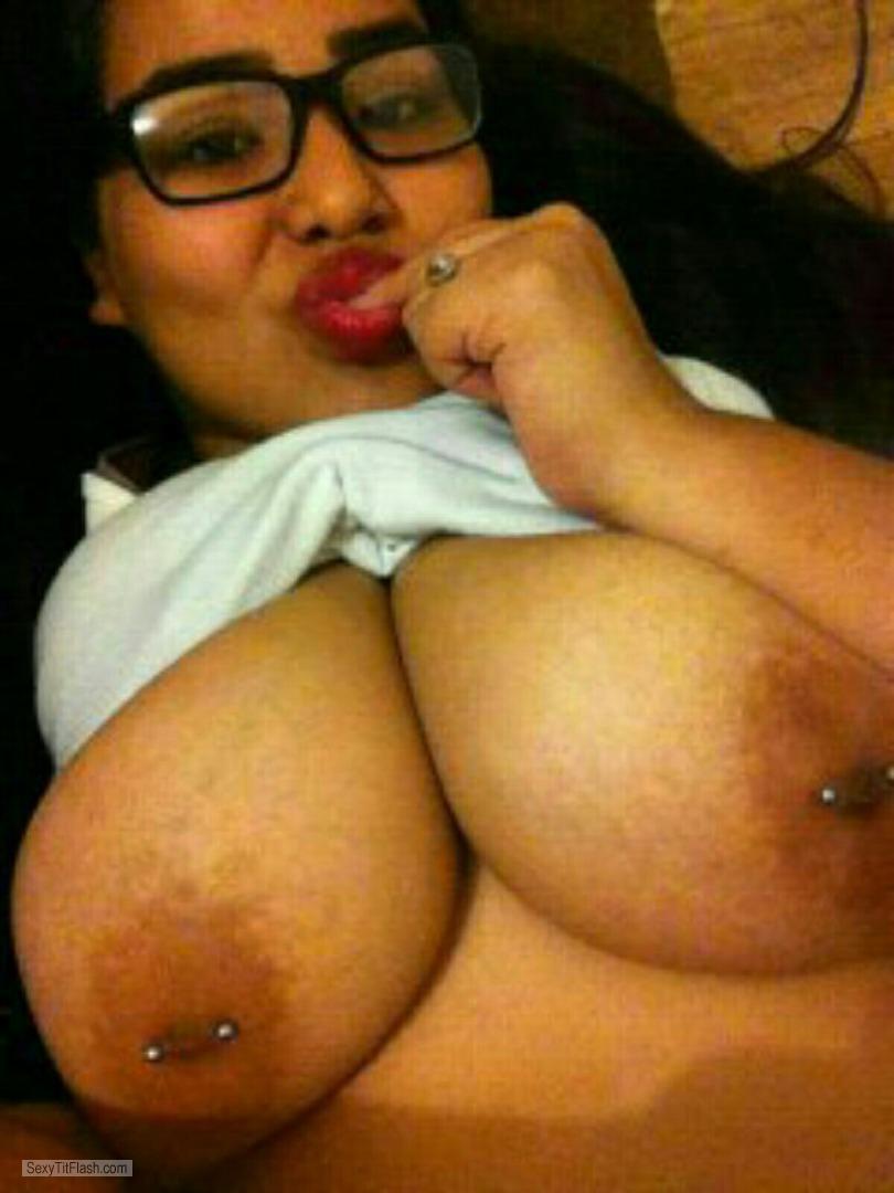 My Very big Tits Topless Selfie by Yessi